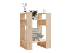 Estantería/divisor de espacios madera maciza pino 41x35x57 cm