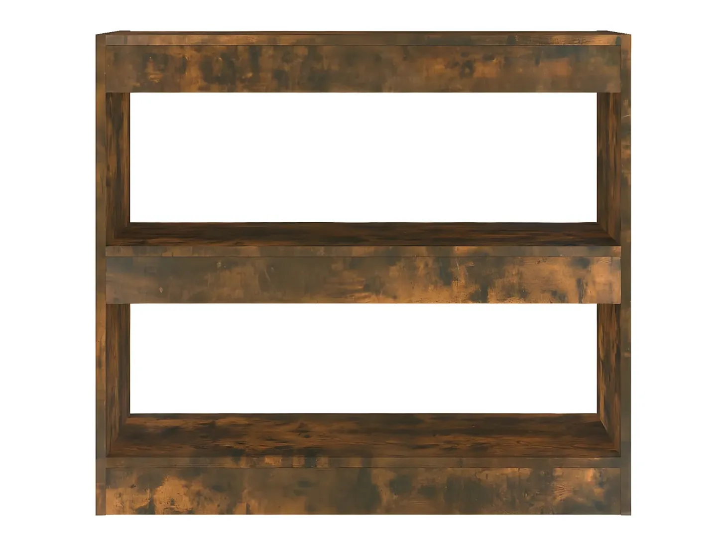 Estantería/divisor de espacios color roble ahumado 80x30x72 cm