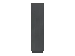 Estantería/divisor de espacios madera de pino gris 60x35x135 cm