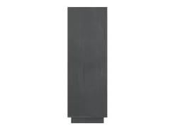 Estantería/divisor de espacios madera de pino gris 80x35x103 cm