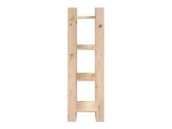Estantería/divisor de espacios madera maciza pino 41x35x125 cm