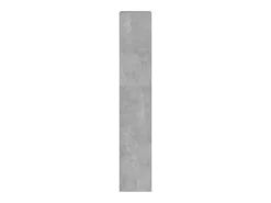 Estantería/divisor de espacios gris hormigón 40x30x166 cm