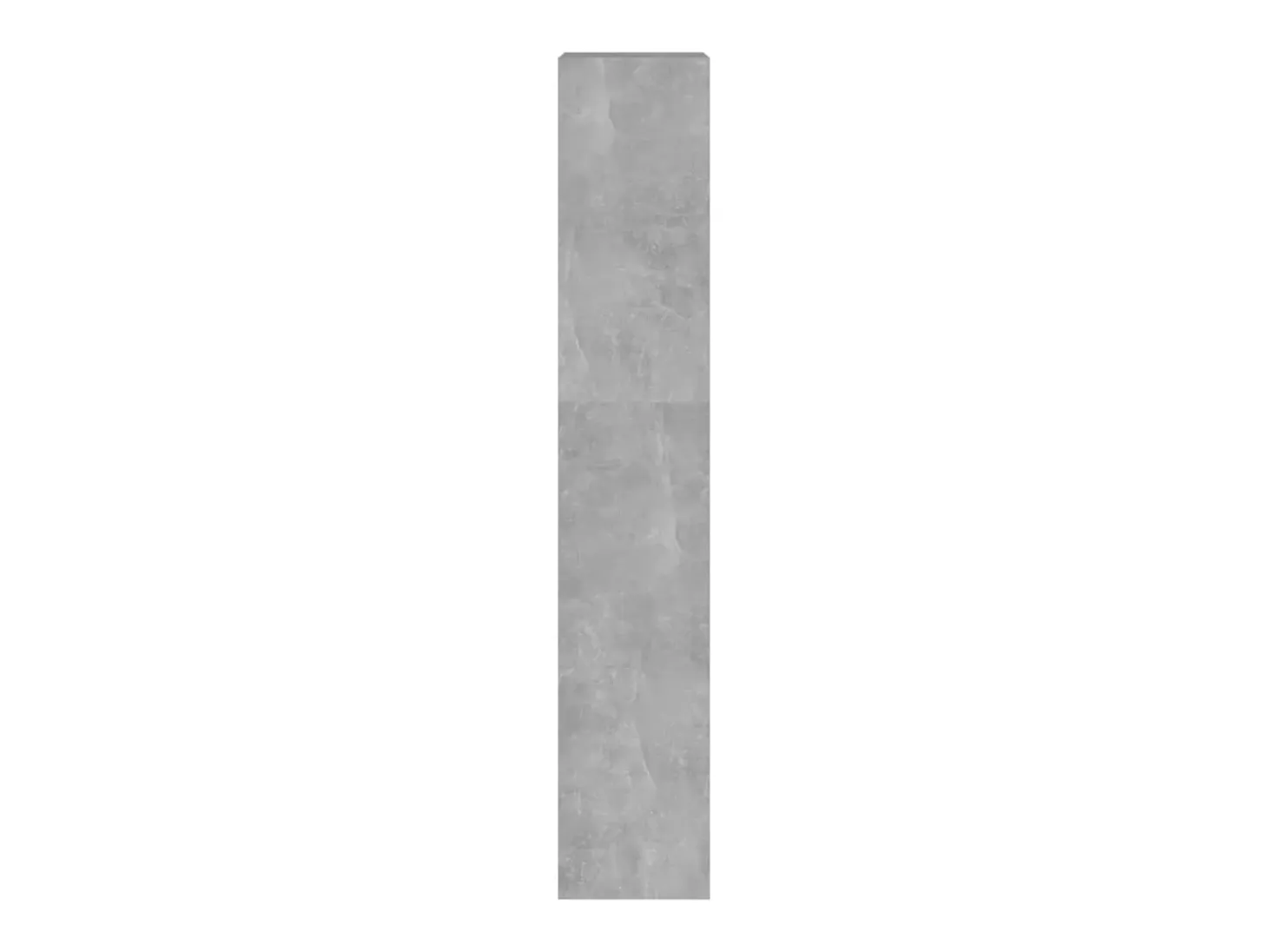 Estantería/divisor de espacios gris hormigón 40x30x166 cm