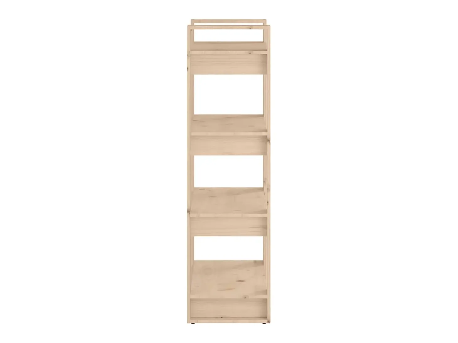 Estantería/divisor de espacios madera maciza 60x35x125 cm