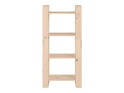 Estantería/divisor de espacios madera maciza 60x35x125 cm
