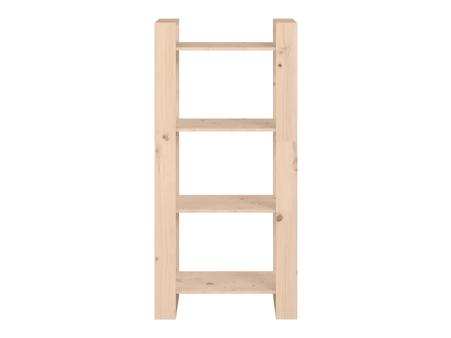 Estantería/divisor de espacios madera maciza 60x35x125 cm