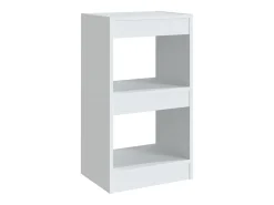 Estantería/divisor de espacios blanco 40x30x72 cm