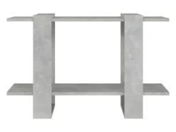 Estantería/divisor de espacios gris hormigón 80x30x51 cm