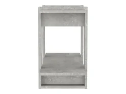Estantería/divisor de espacios gris hormigón 80x30x51 cm