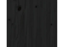 Estantería/divisor de espacios madera pino negro 80x30x103,5 cm