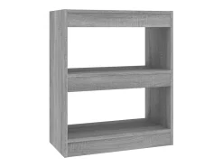 Estantería/divisor de espacios color gris Sonoma 60x30x72 cm