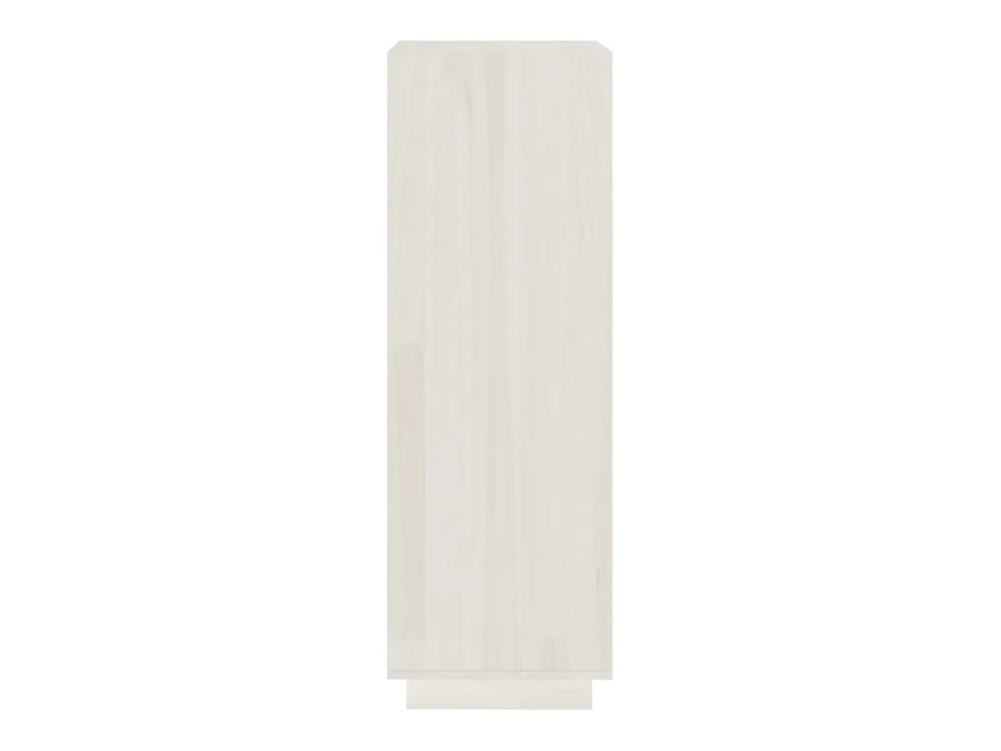 Estantería/divisor de espacios madera pino blanco 40x35x103 cm