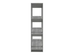 Estantería/divisor de espacios gris Sonoma 100x30x123,5 cm