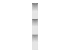 Estantería/divisor madera contrachapada blanco 80x24x192cm