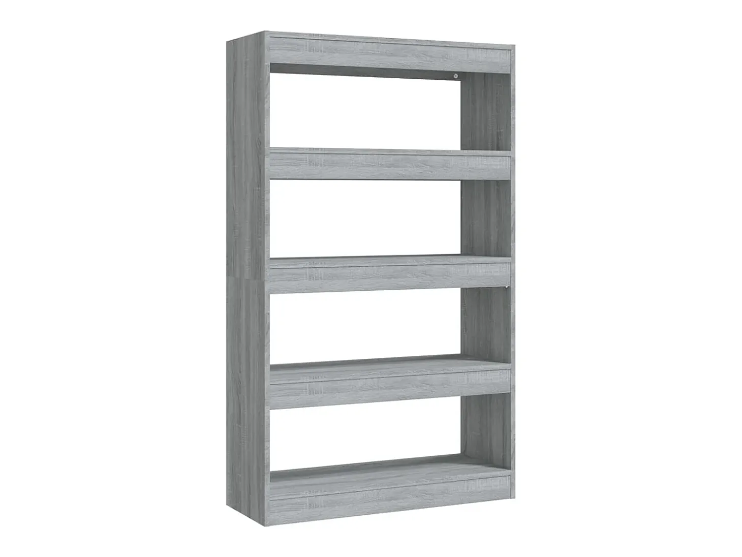 Estantería/divisor madera ingeniería gris Sonoma 80x30x135 cm
