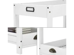 Estanterías de almacenamiento blanco 33x66x66 legum