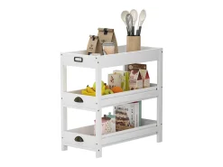 Estanterías de almacenamiento blanco 33x66x66 legum