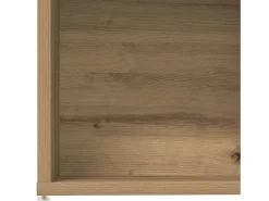 Estanterías para libros 3 unidades madera ingeniería roble artesanal