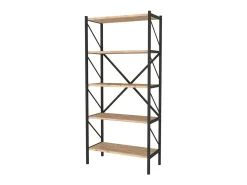 Estanteria De Metal 5 Niveles 160X66X34 Safir
