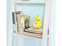 Estanterias Librerias,Estanterias de Diseño,Estantería de Esquina,Blanco,FRG101-W SoBuy ES