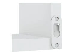 Estantes de esquina pared 2 uds madera contrachapada 40x40x50cm