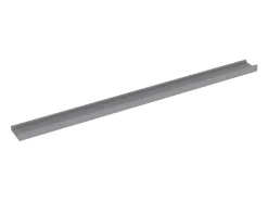 Estantes de pared 4 piezas Gris 115x9x3 cm