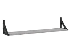 Estantes de pared 2 piezas Sonoma gris 80x15x15,5 cm Madera de ingeniería