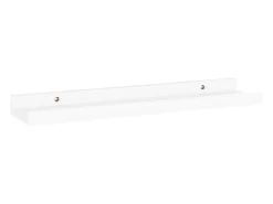 Estantes de pared 4 piezas Blanco 40x9x3 cm
