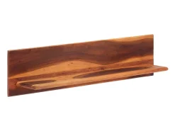 Estantes de pared 2 uds 112x20x26 cm madera maciza de acacia