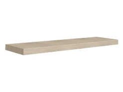 Estantes de pared flotantes 2 piezas roble 90x23,5x3,8 cm MDF