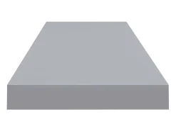 Estantes de pared flotantes 4 piezas gris 90x23,5x3,8 cm MDF