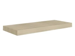 Estantes de pared flotantes 4 piezas roble 60x23,5x3,8 cm MDF