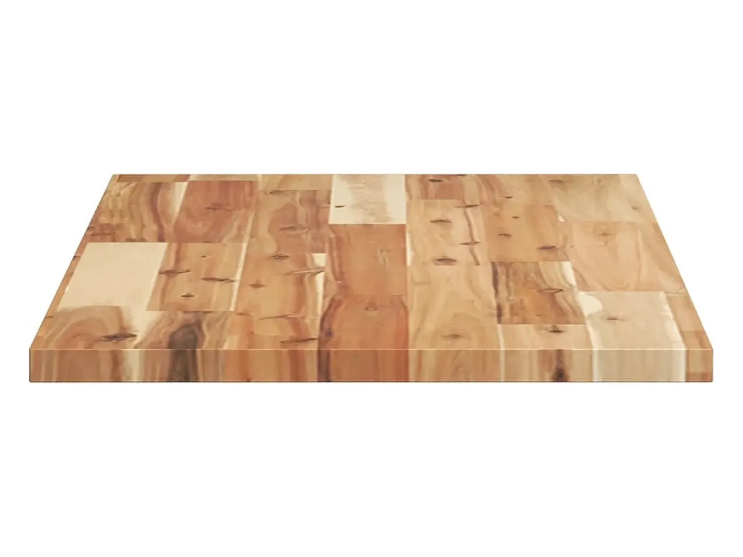 Estantes flotantes 4 uds madera acacia acabado aceite 60x40x2cm
