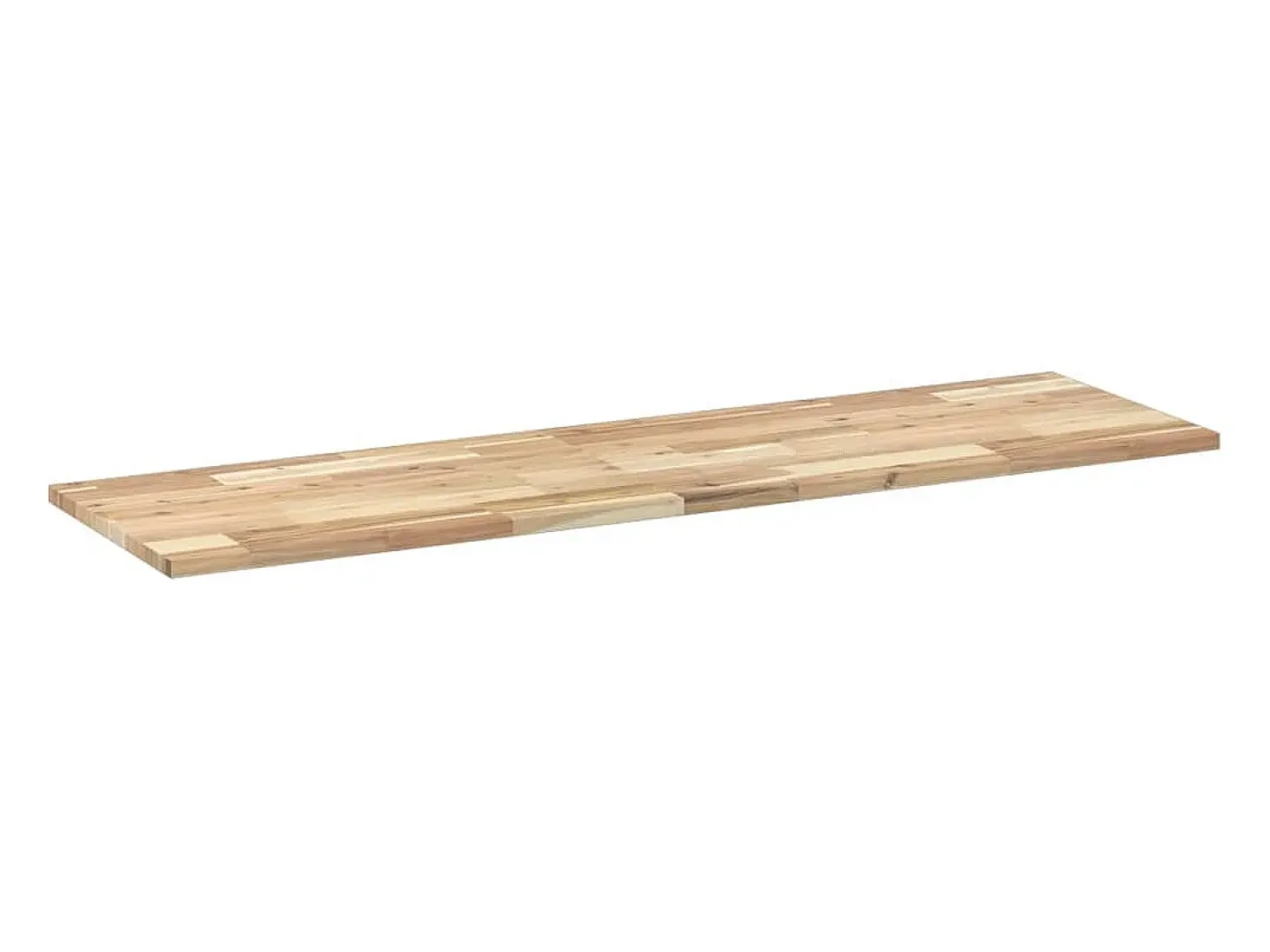 Estantes flotantes 2 uds 140x40x2 cm acacia maciza sin tratar
