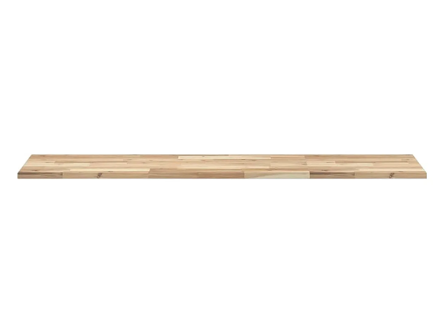 Estantes flotantes 2 uds 140x40x2 cm acacia maciza sin tratar