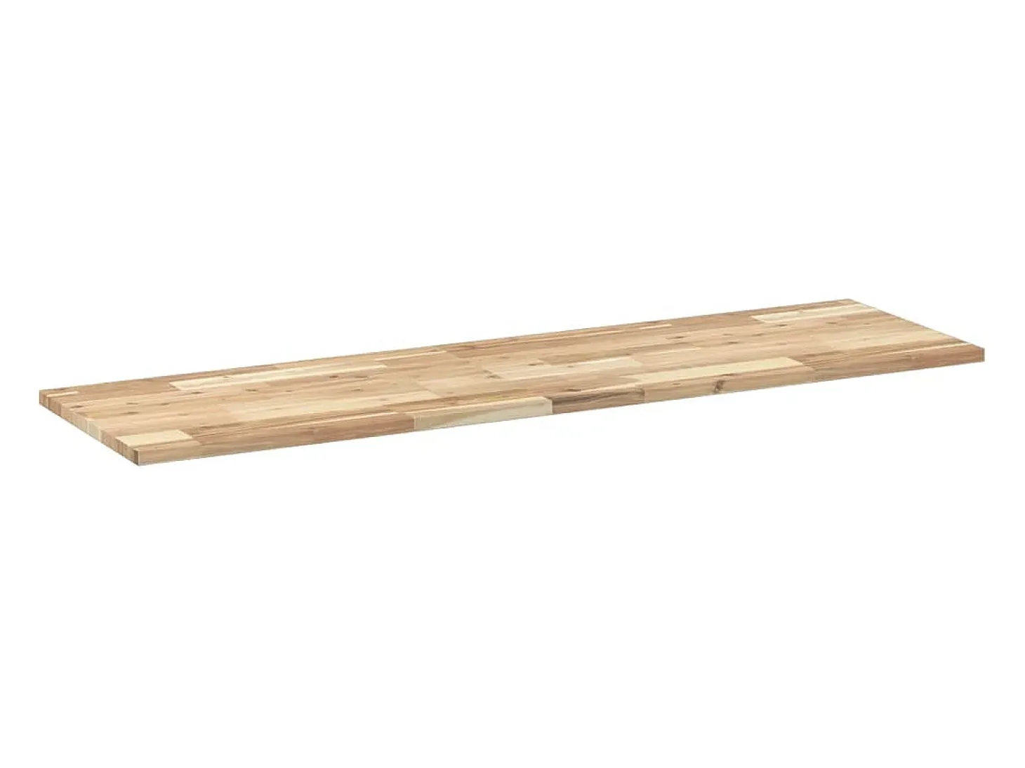 Estantes flotantes 2 uds 140x40x2 cm acacia maciza sin tratar