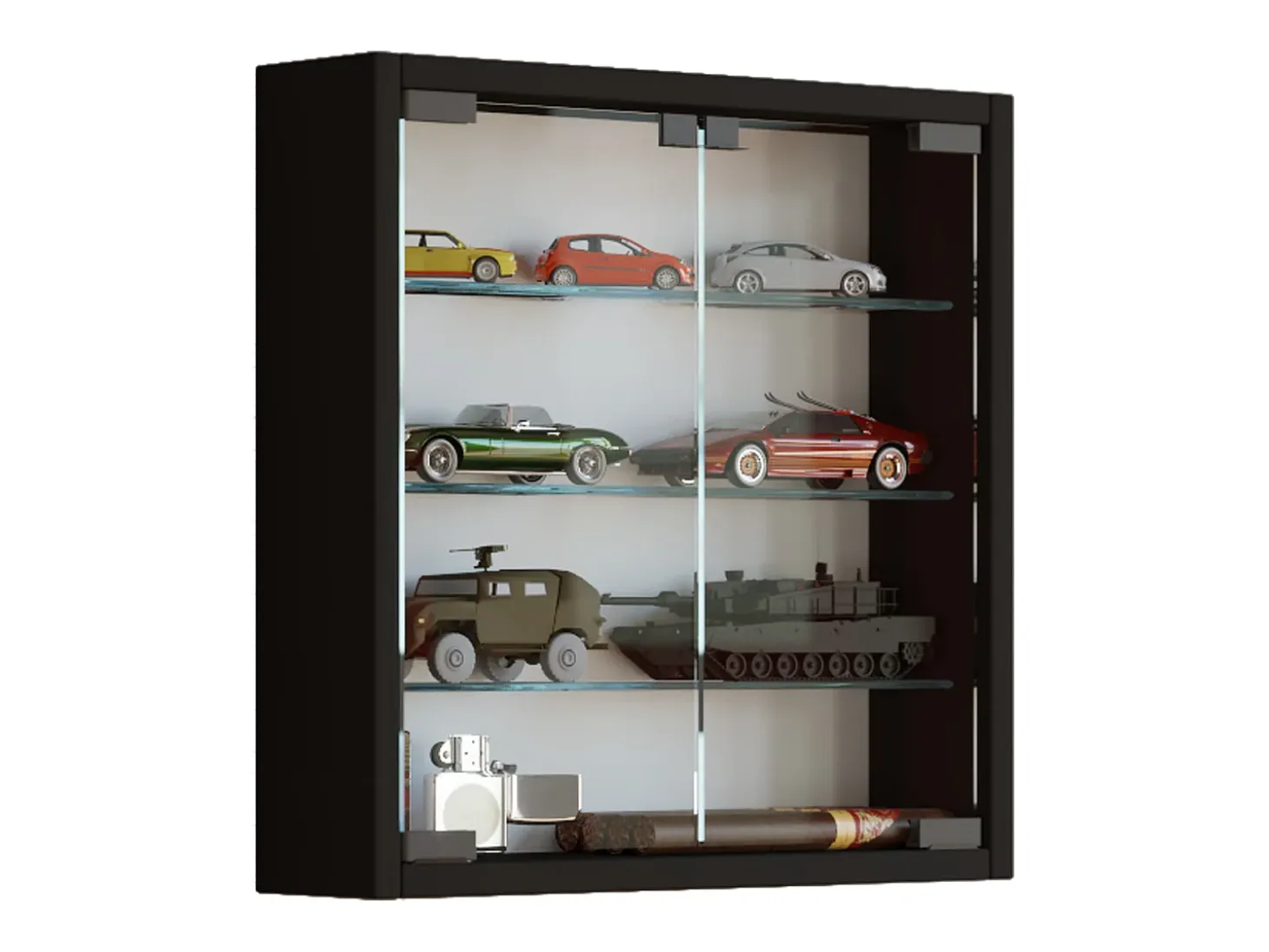 Estuche de exhibición de pared Mandosa