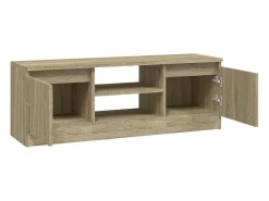 Eugene Mueble de TV con puerta roble Sonoma 102x30x36 cm