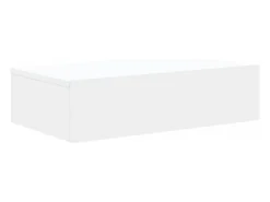 Felizia Mueble para TV con luces LED blanco 60x35x15,5 cm