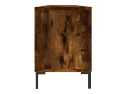 Fem Mueble de TV madera contrachapada roble ahumado 150x30x44,5 cm
