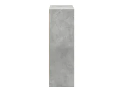 Freekje Estantería madera de ingeniería gris hormigón 60x24x76 cm