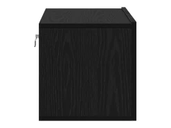 Gabinete de TV 2 pcs Negro 60 x 30 x 30 cm Madera contrachapada