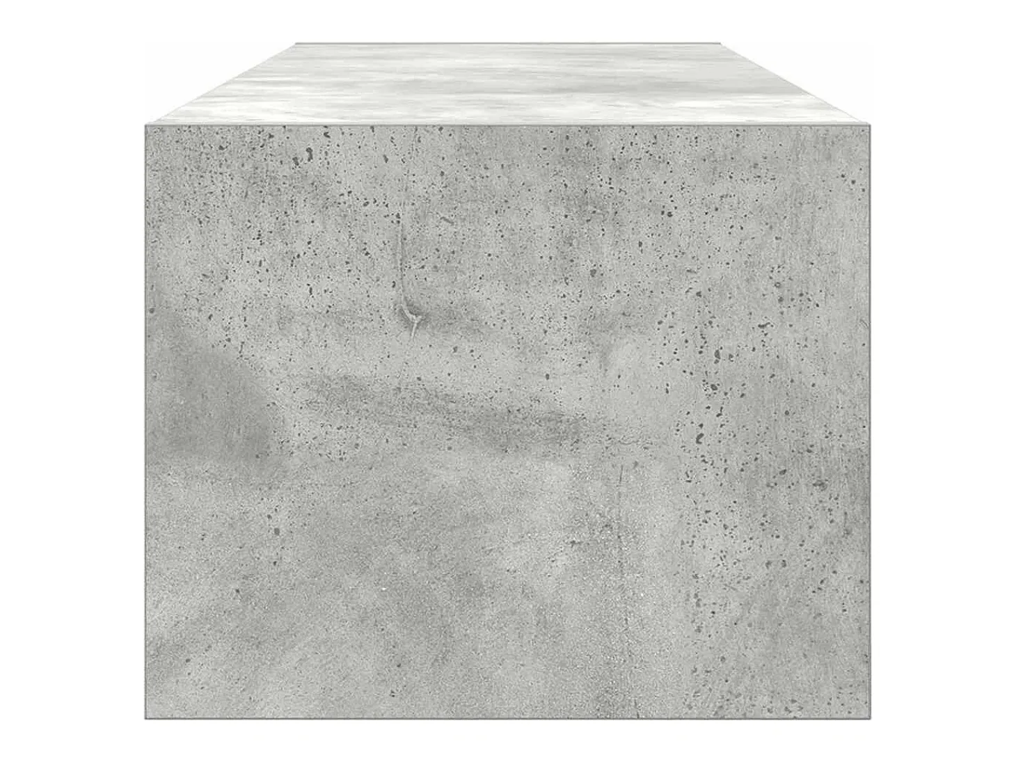 Gabinete de TV con cajón Gris hormigón 100 x 31 x 25.5 cm