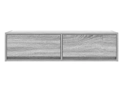 Gabinete de TV con cajón Gris sonoma 100 x 31 x 25.5 cm