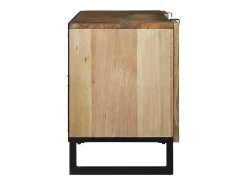 Gabinete de TV Marrón 105 x 33 x 46 cm madera maciza de mango
