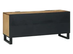 Gabinete de TV Marrón 105 x 33 x 46 cm madera maciza de mango