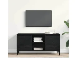 Gabinete de TV Negro 102 x 35 x 50 cm Madera contrachapada