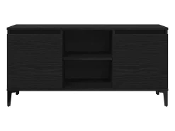 Gabinete de TV Negro 102 x 35 x 50 cm Madera contrachapada