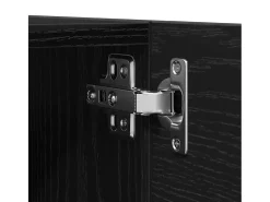 Gabinete de TV Negro 30.5 x 30 x 30 cm Madera contrachapada