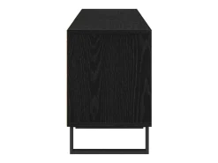 Gabinete de TV Roble negro 150 x 30 x 44.5 cm